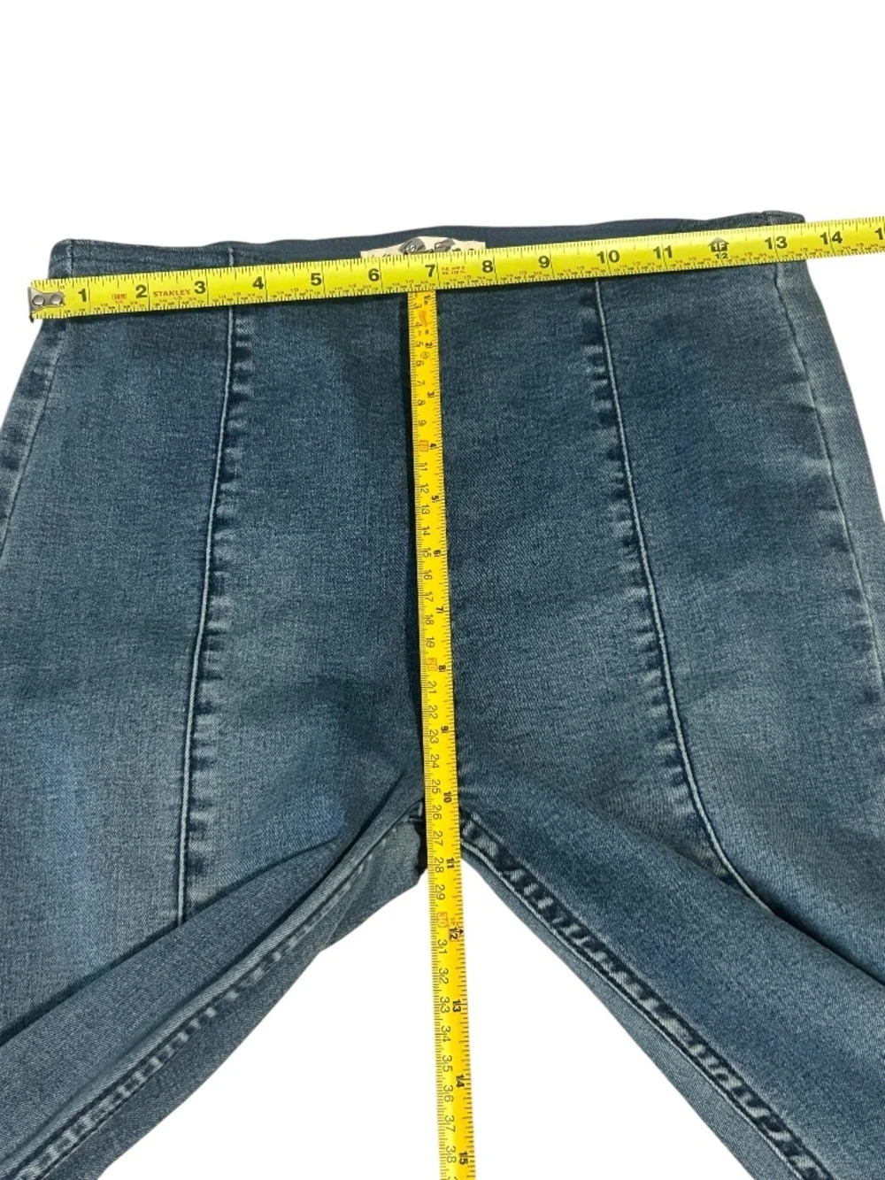 Free People Wee The Free High-Rise Pull On Flare Jeans Size 26 Cotton